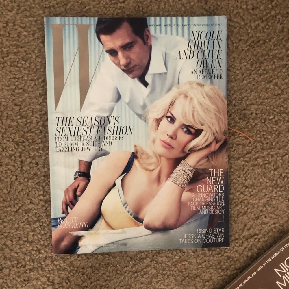 Nicole Kidman and Clive Owen W magazine